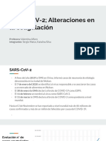 SARS-CoV-2 Alteraciones en La Coagulación