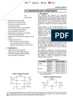 LP295x-N Series of Adjustable Micropower Voltage Regulators: 1 Features 3 Description