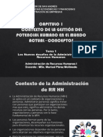 Capitulo 1 Contexto de La Gestion TH