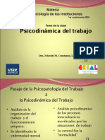 ASPECTOS RELEVANTES DE LA PSICODINAMICA DEL TRABAJO (2)