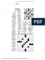 Crossword Puzzle from March 31, 2015 Mountain Mail