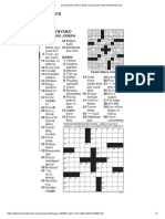 Crossword Puzzle from April 9, 2015 Mountain Mail