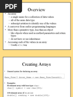 Arrays Part 2