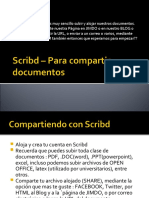 Scribd – Para compartir documentos
