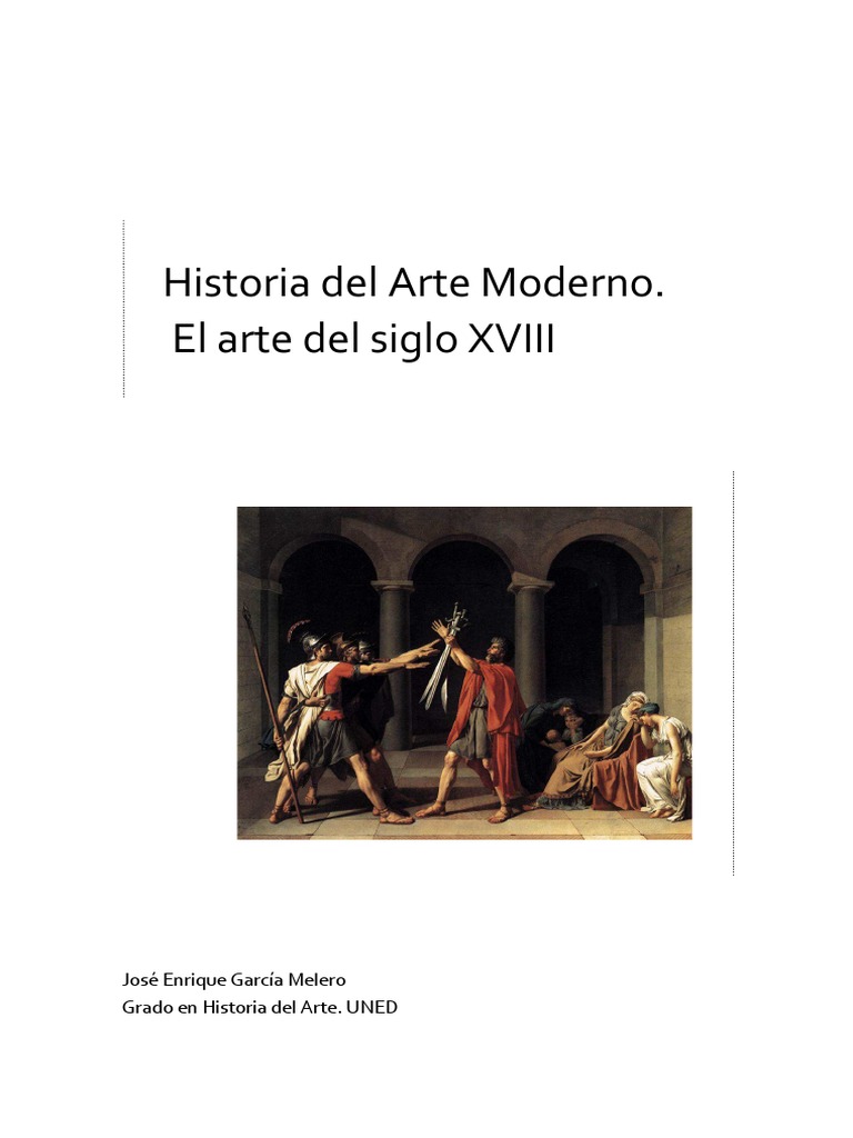 Historia Del Arte Moderno El Arte Del Siglo Xviii Pdf Pdf Barroco