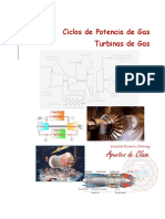 Apuntes de Clase: Ciclos de Potencia de Gas Turbinas de Gas