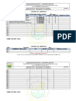 FORMATO CONTROL ASISTENCIA Landis