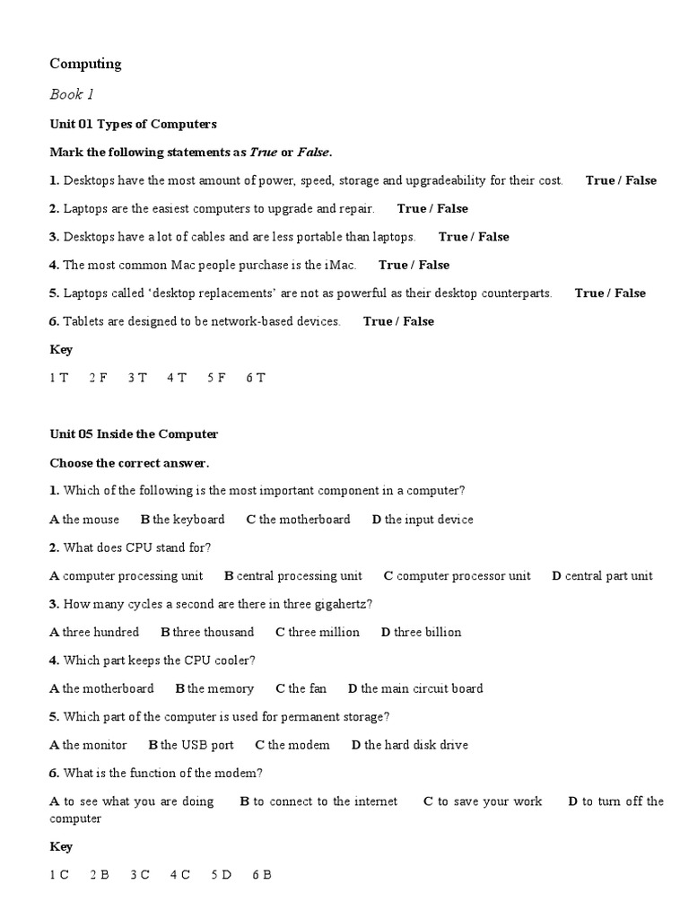 Computing Video Exercises & Tests | PDF | Computer Virus | Cloud Computing