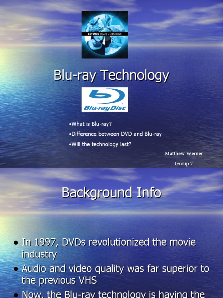 Understanding Blu-ray Technology Basics | PDF