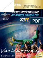 Dossier Informativo Torneos On Sports Easter Cup 19 - Semana Santa Málaga - OK