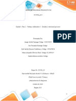 Unidad 1: Paso 2 - Trabajo Colaborativo 1 - Diseñar y Estructurar Procesos