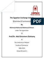 Egyption Exchange InDexs PDF