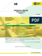 COMPENDIO DERECHO CIVIL I Unidad 3