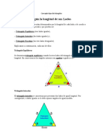 Concepto Tipo de Triángulos