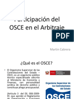 Osce y Arbitraje