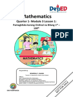 MATH 3 QUARTER 1 MODULE 3 LESSON 1 Kapampangan - PDF - 12pages