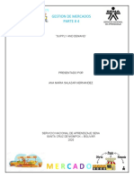 Gestion de Mercados Parte # 4: "Supply and Demand'