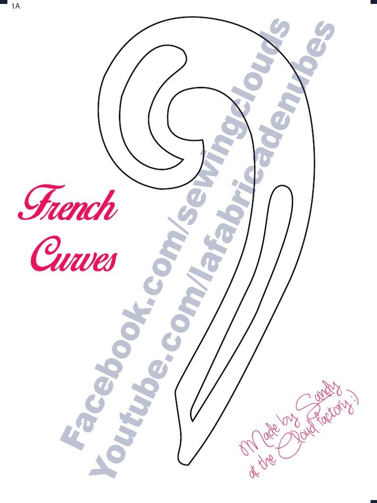 Printable French Curve Templates | PDF