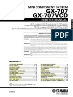 Yamaha GX707 PDF