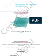 Matrizes, Vetores e Geometria Analítica