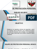 Equipo de Protección Personal PXR-PC-03-2012