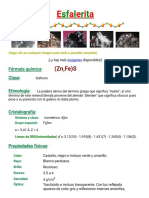 Esfalerita PDF