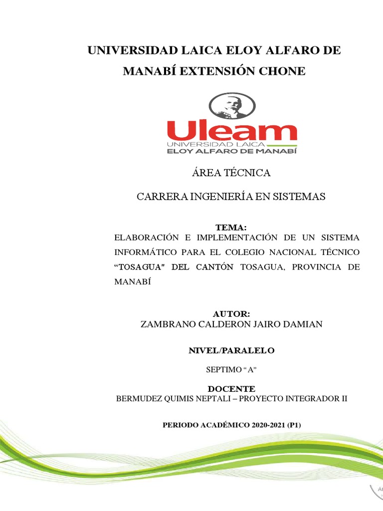 Proyecto Integrador Ii | PDF | Informática | Hardware de la computadora