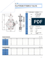 Han Chang Industry Co.,Ltd. Butterfly Valve Parts List