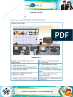 Learning Activity 1 Evidence: Safety Rules