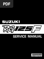 SUZUKI K125 Service Manual | PDF