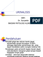 URINALISIS DAN PENGUKURAN FUNGSI GINJAL