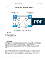 Chapter 3 Lab 3-1 - Static VLANS, Trunking, and VTP: Topology