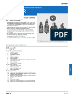 c132 d4n - R Miniature Manual Reset Limit Switch Datasheet Es PDF