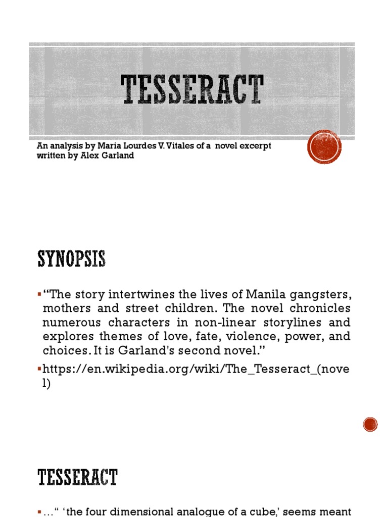 Literary Analysis of A Novel S Excerpt Written by Alex Garland PDF