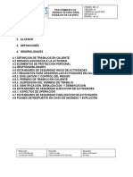 PD-21 Procedimiento de Trabajo en Caliente