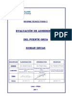 IT 0008-10 INFORME DE ADHERENCIA PUENTE GRUA - KOMAN GRUAS - AC OP - CCHC