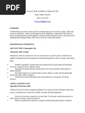 FUNCTIONAL RESUME