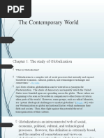 The Contemporary World Week 1