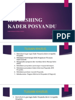 Materi Pengetahuan Kader Posyandu