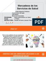 Estrategias de mercadeo para servicios de salud