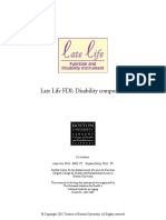 Late Life FDI: Disability Component