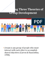 Identifying Three Theories of Group Development