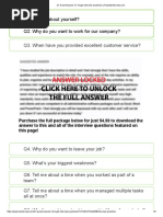 21 Great Answers To Tough Interview Questions | PDF | Job Interview ...