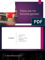 My Favorite Games! PDF