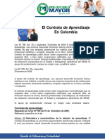 2. El Contrato de Aprendizaje en Colombia.