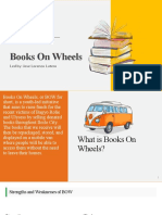 Books On Wheels: Led By: Jose Lorenzo Lutero