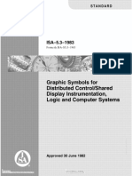 ISA 5.3 Graphic Symbols For Distributed ControVShared Display Instrumentation, Logic and