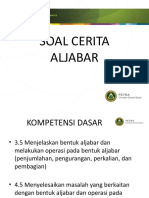 Soal Cerita Aljabar