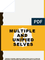 Multiple and Unified Selves