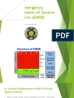 Emergency Management of Severe Burns (EMSB) : Dr. Amrin Amir Lubis